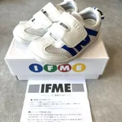 IFME 上履き　15.0cm ほぼ未使用　匿名配送込み　白　青