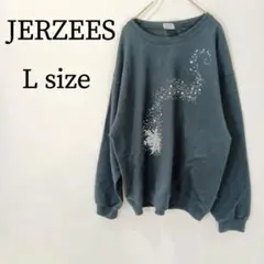 JERZEES ジャージーズ ユニセックス トップス スウェット ゆったりめ L
