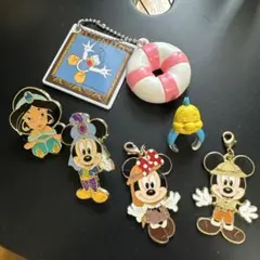 ディズニー ミキミニ ジャスミン ピン・チャームセット