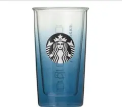 環*8様 スタバSAKURA2025 ダブルウォール耐熱グラスナイトブルーグラデ