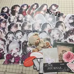 ♡No.16♡ カット済み コラージュ素材 おすそわけ コラージュシート