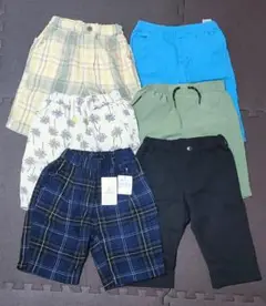 WASK DILASH branshes ハーフパンツ 130cm 6点セット