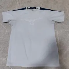 Mizuno ショートスリーブTシャツ ホワイト/ダークブルー