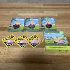 ポケモンセンター カガワ　限定ステッカー　ロゴピンズ　アクリルキーホルダー