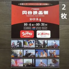 映画　円谷映画祭2024　チラシ　フライヤー　２枚
