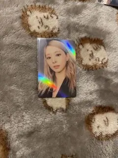 TWICE ツウィREADY TO BE WITHMUU特典トレカ ホログラム