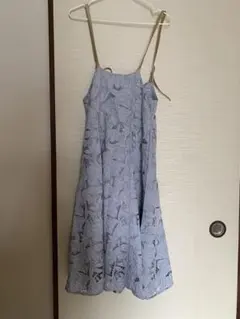 ジルスチュアート　ワンピース　Sサイズ　ブルー系