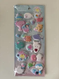 つぶらな瞳のぷくぷくシール