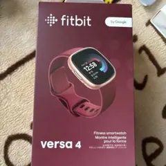 Fitbit Versa 4 バーガンディ
