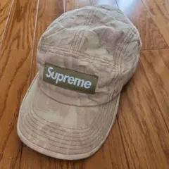Supreme Fat Tip Jacquard Denim Camp Capのサムネイル