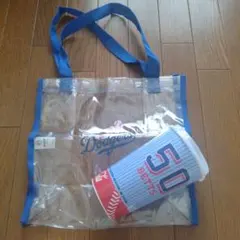 MLB ロサンゼルス・ドジャース トートバッグ & カップセット