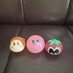 星のカービィ　ファッションリング　クリアカラー　3個