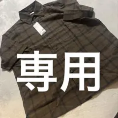 UNIQLO U ユニクロ　ボクシーシャツ　半袖　メンズ　Mサイズのサムネイル