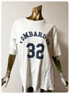 ☘️T23150☘️discoat ディスコート ナンバリングロゴ半袖Tシャツ Fのサムネイル