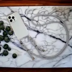 iPhone13mini ケース スマホカバー チェーン ショルダー