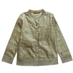 ALBERTA FERRETTI メタリック カーディガン イタリア38 Sのサムネイル