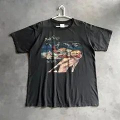 90s Pink Floyd the wall tee black fade L