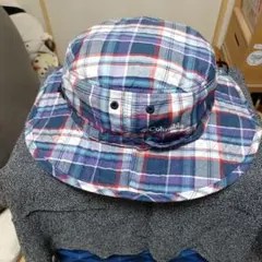 Columbia チェック柄 アウトドアハット