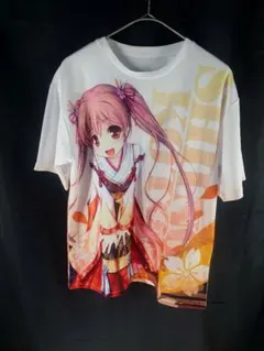 椎葉古杜音 フルグラフィックTシャツ　千の刃濤、桃花染の皇姫　フリーサイズ