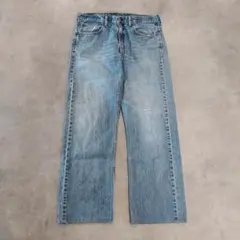 リーバイス569 Levis W32 ワイドバギー 青 古着 ボトム 22536 - メルカリ