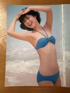 松田聖子切り抜き★80年代アイドル　水着アイドル　ビキニ　昭和アイドル　レトロのサムネイル