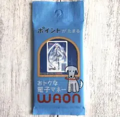 初音ミク　北海道限定　WAONカード　ワオンカード　雪ミク　ポイントカードのサムネイル