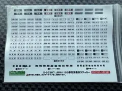 【一部使用済】 グリーンマックス JRキハ150形 行先表示ステッカーのサムネイル
