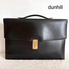 美品】dunhill ビジネスバッグ ブリーフケース ダイヤルロック レザー