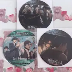 進撃の巨人 コースターコレクション リヴァイ