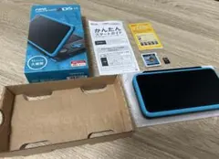 【本体 欠品なし】Newニンテンドー2DS LL ブラック×ターコイズ