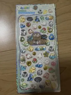 [正規品]ジュエルプチドロップ　シール ふわふわとりのなかまたち