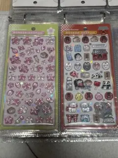 ボンボンドロップシール　和柄　2点セット