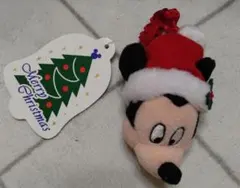 ディズニーランド　メリークリスマス　サンタミッキーのシュシュ