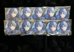 プロセカ 青柳冬弥 グリッター缶バッジ グリ缶 あんスタコラボ A 特訓前