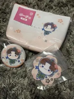 フリューくじ 忍たま乱太郎 ふんわり桜もちぴこの段 山田利吉 3点セット