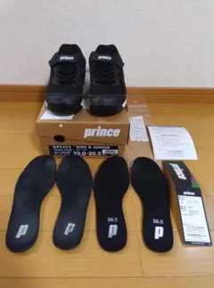 Prince プリンス DPS453 キッズ ジュニア テニス 黒 オールコートのサムネイル