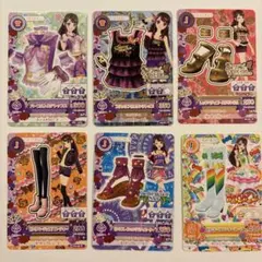 アイカツカード　紫吹蘭　6枚まとめ売り