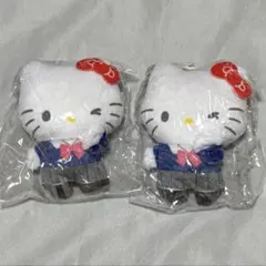 キティ ぬいぐるみボールチェーン2 コギャル 日焼け ガチャガチャ カプセルトイ