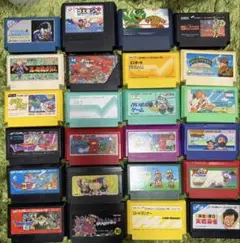 ファミコンソフト 24本まとめ売りセット