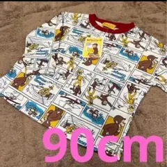 新品☆おさるのジョージカットソー　90cm