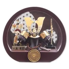 久月 五月人形ケース飾り