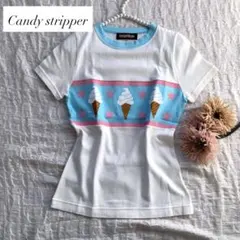 キャンディストリッパー　ソフトクリーム　Tシャツ　チビTのサムネイル