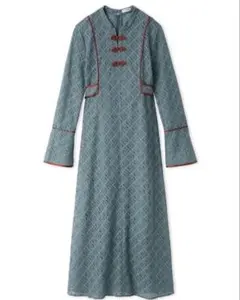 Lily Brown レース チャイナ ワンピース