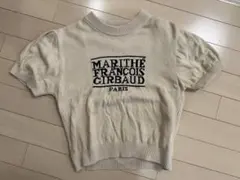 最終値下げ　MARITHE FRANCOIS GIRBAUD 半袖ニットのサムネイル