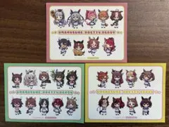【非売品】ウマ娘プリティーダービー ステッカー３種　うまぴょいお祭り広場配布