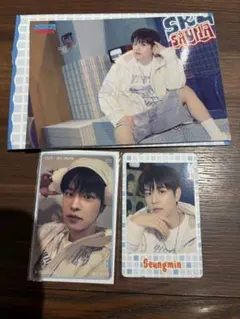スキズ straykids サウナ ポップアップ 特典トレカ ラントレ スンミン