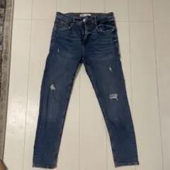 ZARA スキニーデニム デニムブルー