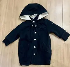 JEANS.B フード付きネイビーアウター