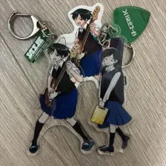 ふつうの軽音部 アクリルマスコット 鳩野ちひろ 幸山厘 内田桃 藤井彩