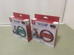 マリオカート8 デラックス Joy-Conハンドル マリオ　ルイージ セット